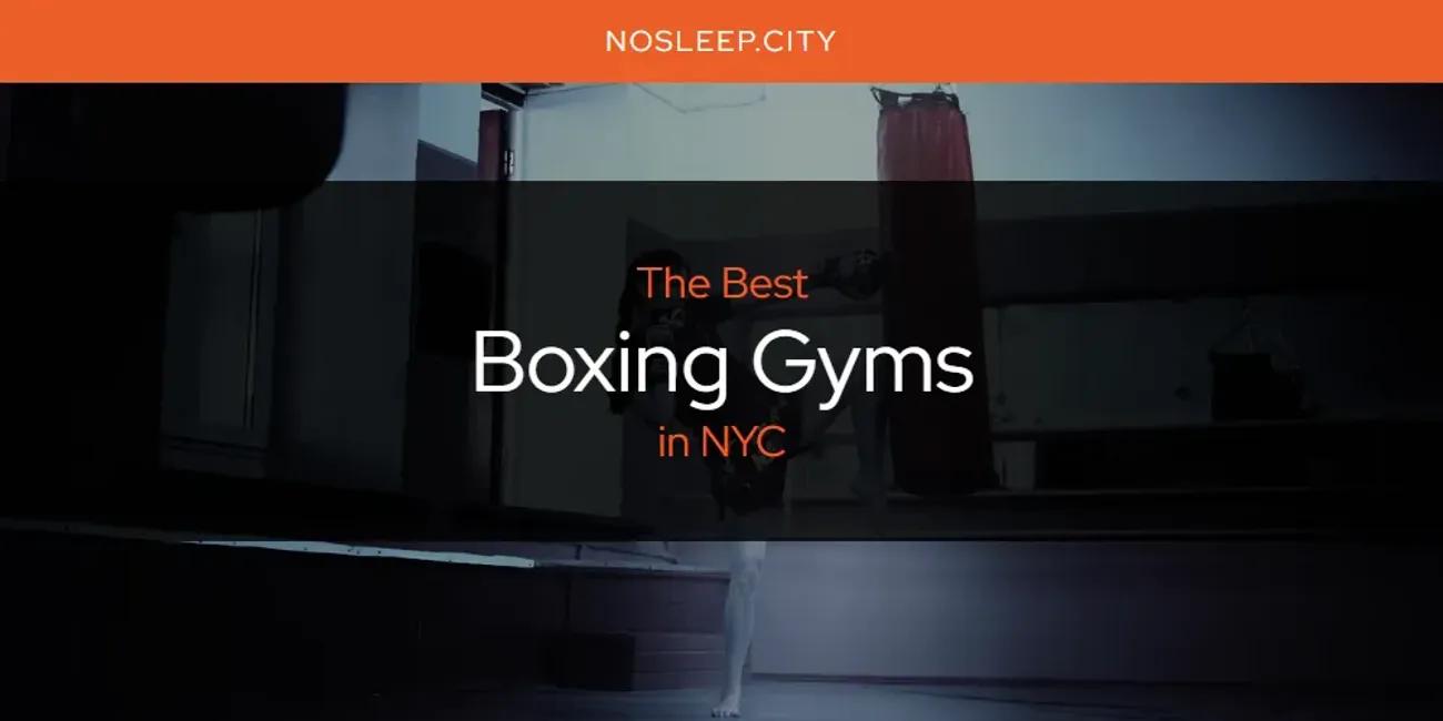 NYC's Best Boxing Gyms [Updated 2024]