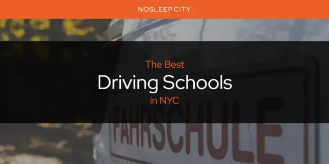 The Absolute Best Driving Schools in NYC  [Updated 2024]