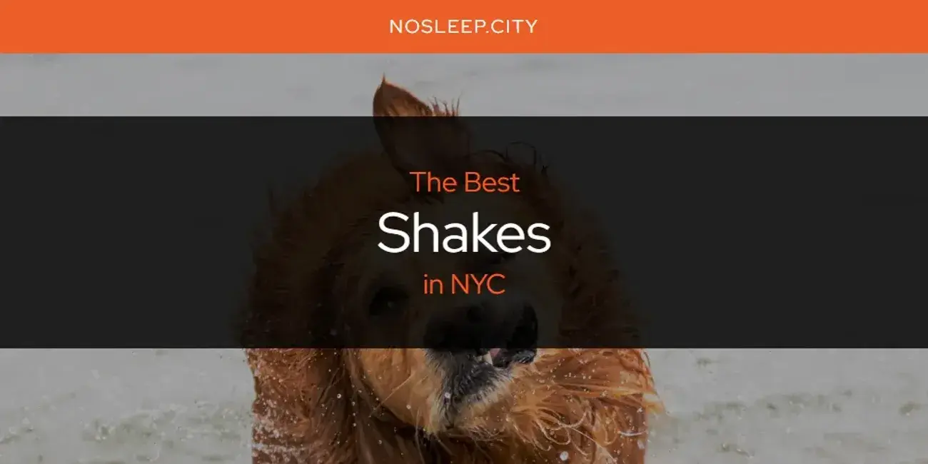 NYC's Best Shakes [Updated 2024]