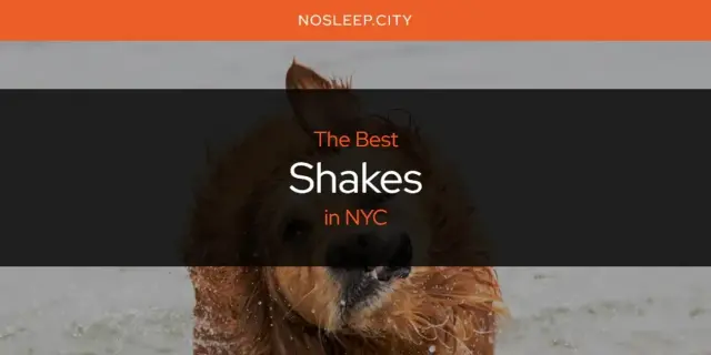 NYC's Best Shakes [Updated 2024]